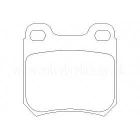 MDB1651 Plaquettes de frein Performance Mintex