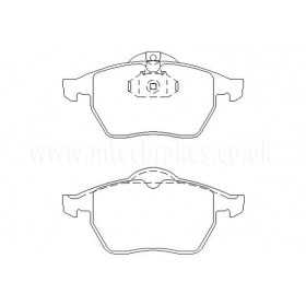 MTECPAD4580 Plaquettes de frein performance Brakes and Spacers