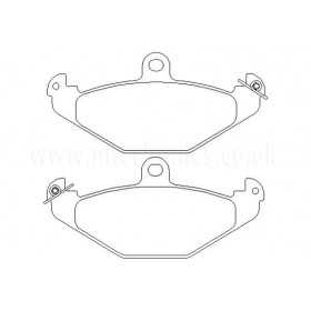 DP2885/2 Plaquettes de frein EBC Greenstuff 
