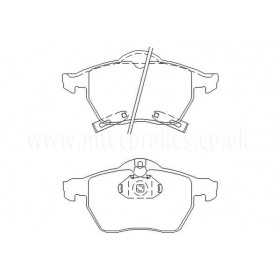 MTECPAD4027 Plaquettes de frein performance Brakes and Spacers