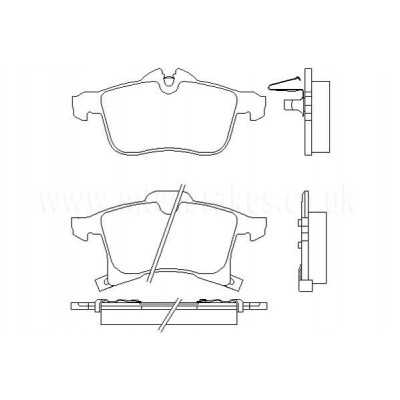 DP41520R Plaquettes de frein EBC Yellowstuff