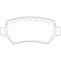 DP41447R Plaquettes de frein EBC Yellowstuff