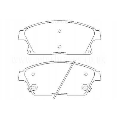 MDB3089 Plaquettes de frein Performance Mintex