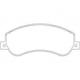 MDB3107 Plaquettes de frein Performance Mintex