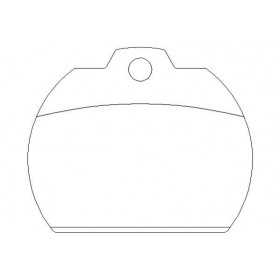 MDB1080 Plaquettes de frein Performance Mintex