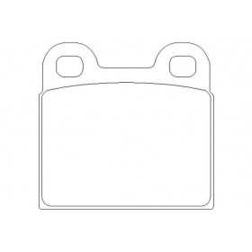 MDB1012 Plaquettes de frein Performance Mintex