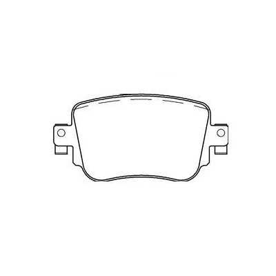 MDB3382 Plaquettes de frein Performance Mintex