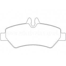 MDB2802 Plaquettes de frein Performance Mintex