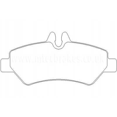 MDB2802 Plaquettes de frein Performance Mintex