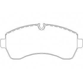 MDB2804 Plaquettes de frein Performance Mintex
