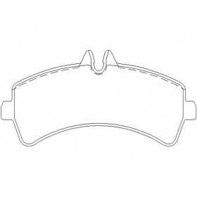 MDB2805 Plaquettes de frein Performance Mintex