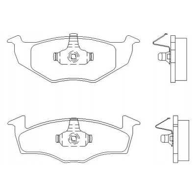 BW714 Plaquettes de frein Performance Brakeworld