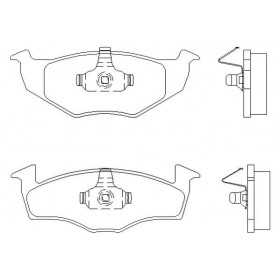 MDB1872 Plaquettes de frein Performance Mintex