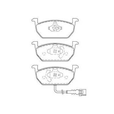 MDB3761 Plaquettes de frein Performance Mintex