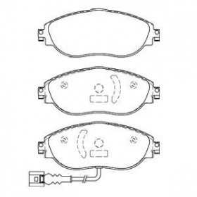 DP42127R Plaquettes de frein EBC Yellowstuff