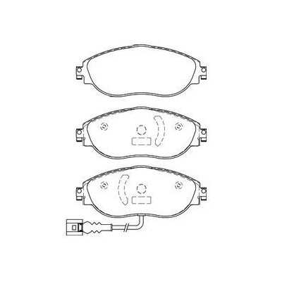 DP42127R Plaquettes de frein EBC Yellowstuff