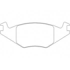 MDB1273 Plaquettes de frein Performance Mintex