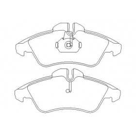 BW659 Plaquettes de frein Performance Brakeworld