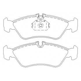 BW662 Plaquettes de frein Performance Brakeworld