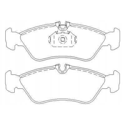 MDB3013 Plaquettes de frein Performance Mintex