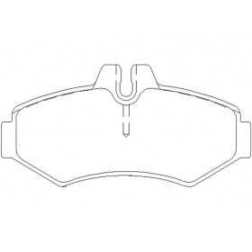 MDB1997 Plaquettes de frein Performance Mintex