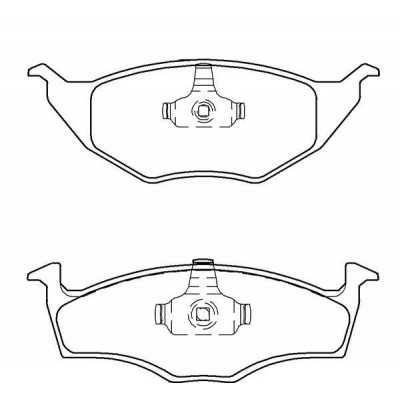 MDB2057 Plaquettes de frein Performance Mintex