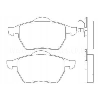 MDB2689 Plaquettes de frein Performance Mintex