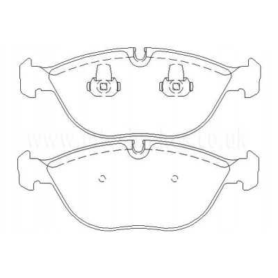 DP41035R Plaquettes de frein EBC Yellowstuff