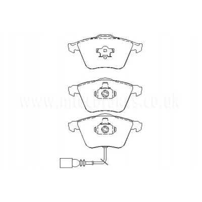 MDB2677 Plaquettes de frein Performance Mintex