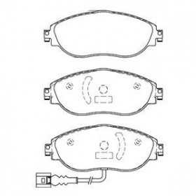 MDB3173 Plaquettes de frein Performance Mintex