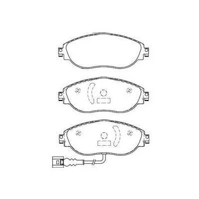 MDB3173 Plaquettes de frein Performance Mintex