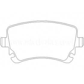 DP41470R Plaquettes de frein EBC Yellowstuff