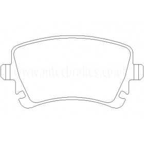 DP21470 Plaquettes de frein EBC Greenstuff 