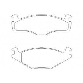 MDB1793 Plaquettes de frein Performance Mintex