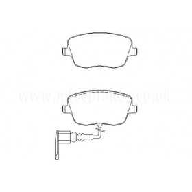 MTECPAD4252 Plaquettes de frein performance Brakes and Spacers