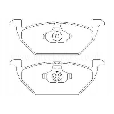 DP21117 Plaquettes de frein EBC Greenstuff 