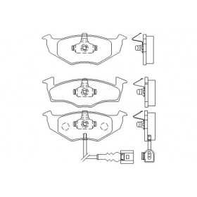 MDB2278 Plaquettes de frein Performance Mintex