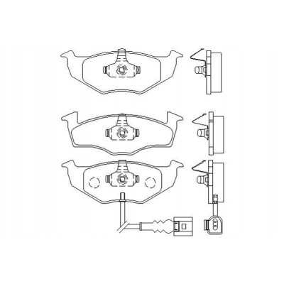 MDB2278 Plaquettes de frein Performance Mintex
