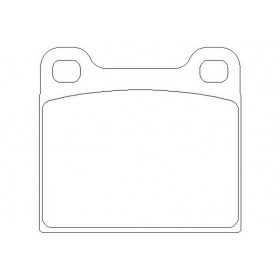 MDB1083 Plaquettes de frein Performance Mintex