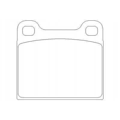 MDB1083 Plaquettes de frein Performance Mintex