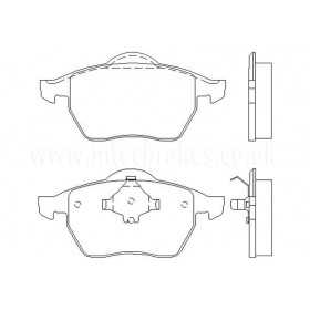 BW649 Plaquettes de frein Performance Brakeworld