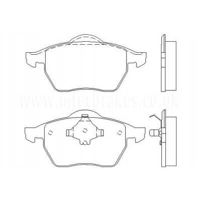 BW649 Plaquettes de frein Performance Brakeworld