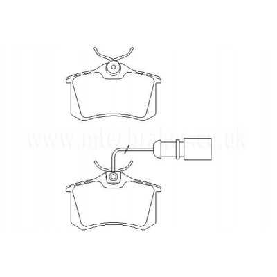 VFM893 Plaquettes de frein Performance Brakeworld