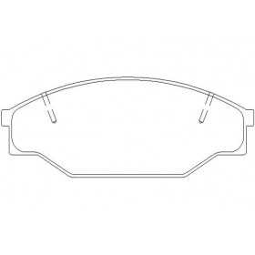 MDB1334 Plaquettes de frein Performance Mintex