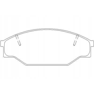 MDB1334 Plaquettes de frein Performance Mintex
