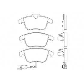 MDB2973 Plaquettes de frein Performance Mintex