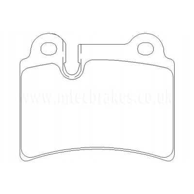 DP41944R Plaquettes de frein EBC Yellowstuff