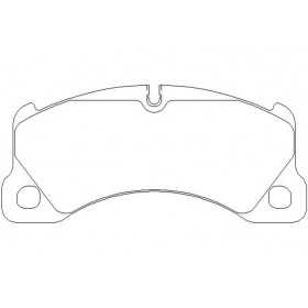 MDB3157 Plaquettes de frein Performance Mintex