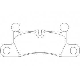 MDB3076 Plaquettes de frein Performance Mintex