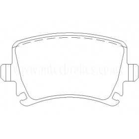 MTECPAD4476 Plaquettes de frein performance Brakes and Spacers